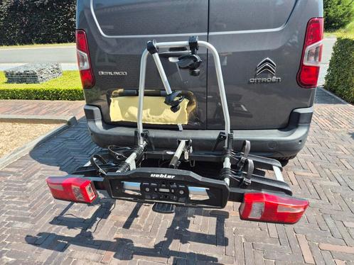 Uebler X21-S fietsendrager kantelbaar & opvouwbaar!, Auto diversen, Fietsendragers, Zo goed als nieuw, Trekhaakdrager, 2 fietsen