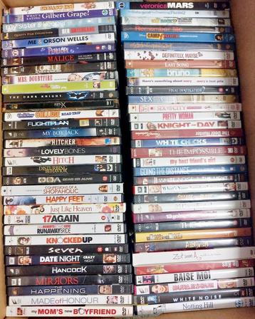 GROOT LOT DVD'S - ALLERLEI GENRES  disponible aux enchères