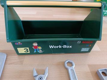 Work-box Bosh outils enfant beschikbaar voor biedingen