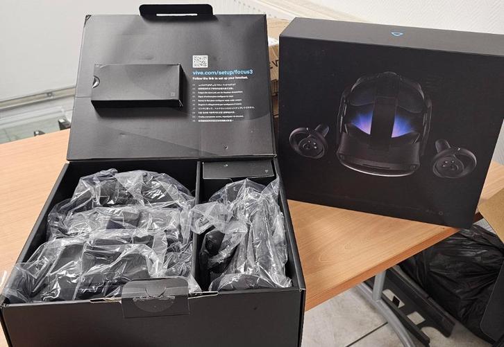 HTC Vive Focus 3 Casque VR professionnel Neuf, Games en Spelcomputers, Virtual Reality, Nieuw, Pc, VR-bril, Ophalen