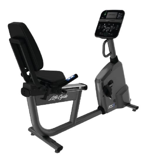 Life Fitness RS1 Lifecycle recumbent bike with Track Connect, Sport en Fitness, Fitnessmaterialen, Zo goed als nieuw, Armen, Benen