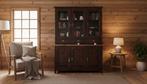 Armoire de buffet en teck, vitrine, armoire de cuisine., Neuf, 25 à 50 cm, Teck, Uniek teak