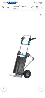 Diable nouveau wolfcraft coûté 249 laissé 90 € !, Doe-het-zelf en Bouw, Ophalen, Zo goed als nieuw, Steekwagen