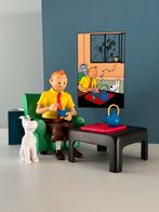 Tintin prenant le thé moulinsart, Collections, Enlèvement ou Envoi, Tintin, Neuf, Statue ou Figurine