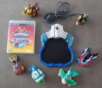 Skylanders Superchargers-set: PS3-game + portaal + 6 figuren beschikbaar voor biedingen