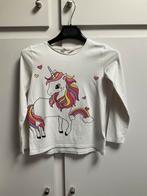 T-shirt met lange mouwen en unicorn maat 122/128 H&M, Kinderen en Baby's, Kinderkleding | Maat 122, Ophalen of Verzenden, Zo goed als nieuw