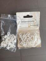 Intensions gordijn glijders nieuw (2 zakjes), Ophalen, Nieuw