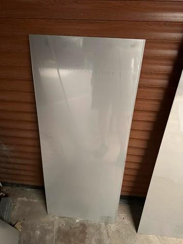 2x Inox plaat 100,5 x 41 €90 twee foto’s rest andere maten beschikbaar voor biedingen