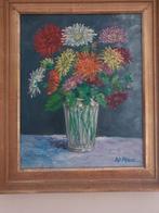 schilderwerken :  vaas met bloemen en bloeiende boom, Enlèvement ou Envoi