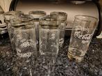 6 cola Light glazen, Ophalen, Zo goed als nieuw, Frisdrankglas