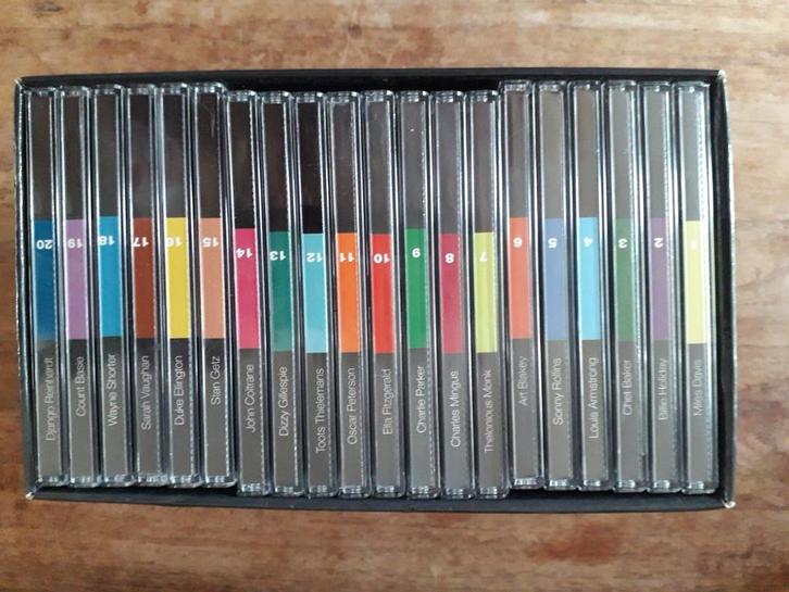 20 cd box De Morgen First Class Jazz, Cd's en Dvd's, Cd's | Verzamelalbums, Gebruikt, Jazz en Blues, Boxset, Ophalen of Verzenden