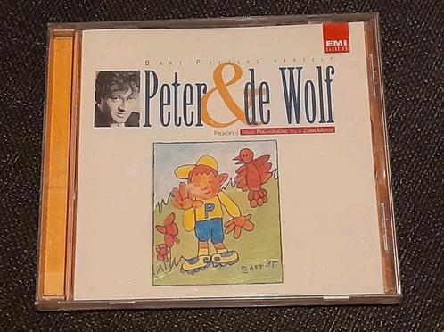 Cd Bart Peeters,  peter en de wolf / carnaval van de dieren, Cd's en Dvd's, Cd's | Kinderen en Jeugd, Zo goed als nieuw, Verhaal of Sprookje