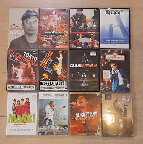 Dvd's (+cd´s) bart peeters clouseau guus meeuwis doe maar .., Cd's en Dvd's, Dvd's | Muziek en Concerten, Zo goed als nieuw, Muziek en Concerten