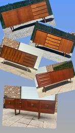 5 x Vintage Sideboard 1960-70s, Huis en Inrichting, Kasten | Ladekasten, Ophalen of Verzenden, Gebruikt