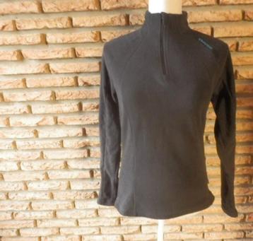 (34)- pull femme t.38 noir - quechua -