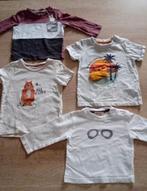 Set van 4 T-shirts maat 68 tot 80, Kinderen en Baby's, Babykleding | Maat 74, Gebruikt, C&A, Ophalen of Verzenden, Overhemdje of Bloesje