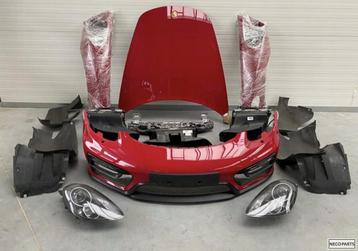 PORSCHE 981 BOXSTER CAYMAN GTS M3C COMPLEET VOORKOP BUMPER beschikbaar voor biedingen