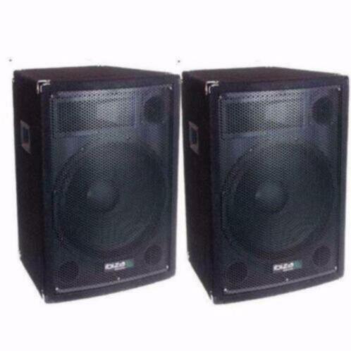 3-weg Bass Reflex disco speakers 15 Inch/ 38 cm, Audio, Tv en Foto, Luidsprekerboxen, Nieuw, Overige typen, Ophalen of Verzenden