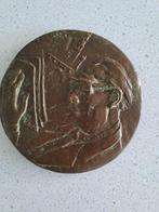 Verzamelen: oude bronzen plaquette: Cornelius Jan Kelk., Ophalen