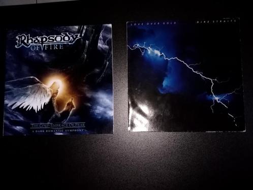 Rhapsody en Dire straits - vinyl lp's, Cd's en Dvd's, Vinyl | Rock, Gebruikt, 12 inch, Ophalen of Verzenden