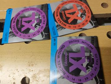 D'addario elektrische gitaarsnaren, Muziek en Instrumenten, Instrumenten | Toebehoren, Ophalen of Verzenden, Nieuw