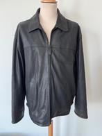 Enato zwarte leren jas 54, Kleding | Heren, Ophalen of Verzenden, Zo goed als nieuw