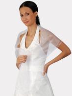 witte stola van organza, Enlèvement ou Envoi, Neuf, Écharpe