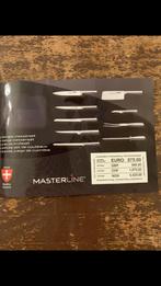Professionele messenset, Ophalen, Nieuw, Inox of Chroom, Vaatwasserbestendig