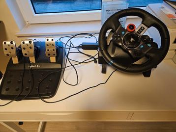 Logitech g29 stuur + pedalen, Ophalen of Verzenden, Zo goed als nieuw