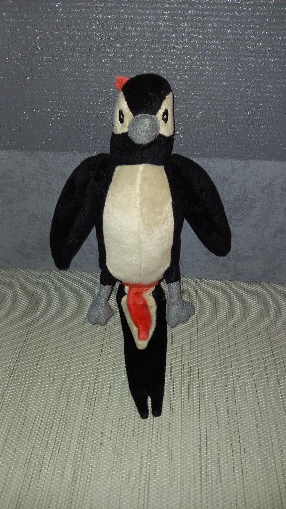 Efteling Krakeeltje de kraai knuffel, Verzamelen, Efteling, Gebruikt, Beeldje of Poppetje, Ophalen of Verzenden