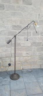 Lampadaire industriel vintage avec bras articulé – Fonte, Ophalen