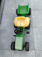 Tractor+ aanhangwagen John Deere, Kinderen en Baby's, Speelgoed | Buiten | Voertuigen en Loopfietsen, Gebruikt, Trapvoertuig, Ophalen