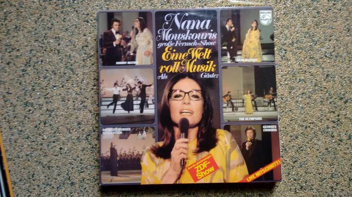 Lp's van Nana Mouskouri (label Philips), CD & DVD, Vinyles | Pop, Utilisé, 1960 à 1980, 12 pouces, Enlèvement