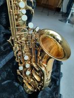 gebogen sopraansax Stagg prima staat (Bb), Muziek en Instrumenten, Blaasinstrumenten | Saxofoons, Zo goed als nieuw, Met koffer
