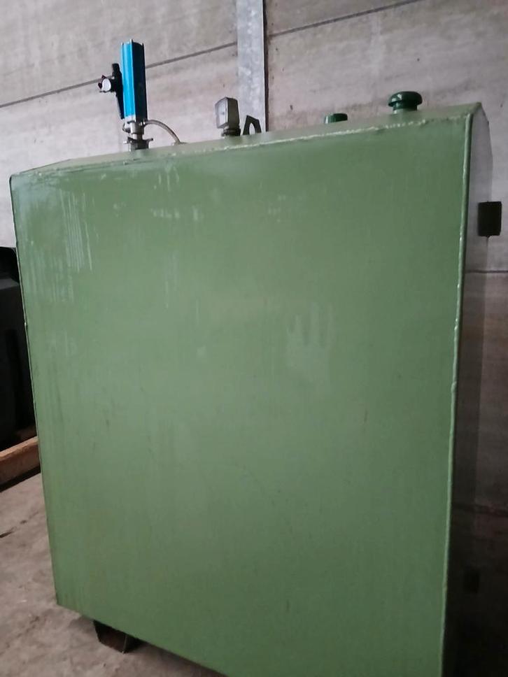 Dubbelwandige mazouttank 1200l in zeer goede staat!!, Doe-het-zelf en Bouw, Verwarming en Radiatoren, Ophalen