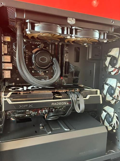 Ryzen 7 5800x3d gaming-pc+MSi 144Hz-scherm en Radeon 6750XT, Computers en Software, Desktop Pc's, Zo goed als nieuw, 4 Ghz of meer