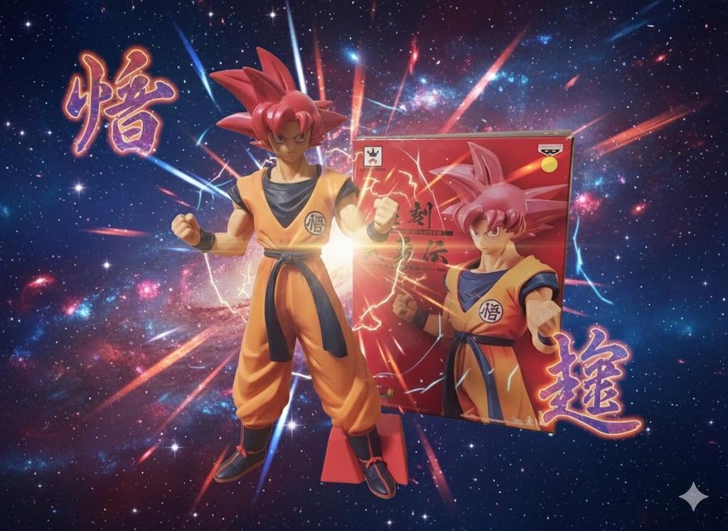 Figurine Dragon Ball Super - Son Goku Super Saiyan, Collections, Statues & Figurines, Comme neuf, Autres types, Enlèvement ou Envoi