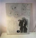 Belle œuvre peinte moderne « Le jeu de l'amour » - 80x60, Antiquités & Art, Art | Peinture | Moderne, Enlèvement ou Envoi