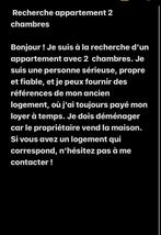 Recherche appartement 2 chambres, Immo