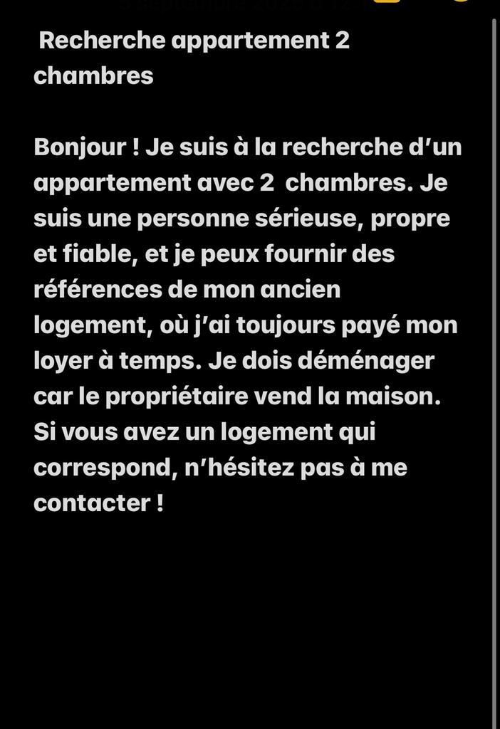 Recherche appartement 2 chambres, Immo, Appartementen en Studio's te huur