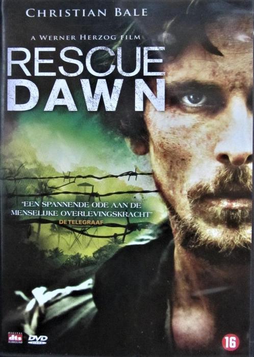 DVD OORLOG- RESCUE DAWN, Cd's en Dvd's, Dvd's | Actie, Zo goed als nieuw, Oorlog, Alle leeftijden, Ophalen of Verzenden