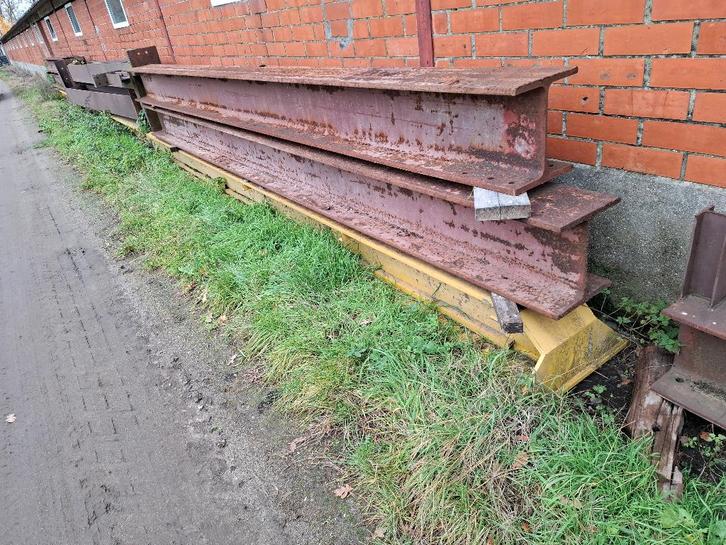 stalen balken metalen poutrel ijzer HEA 340 HEB 340, Doe-het-zelf en Bouw, Metalen, Gebruikt, IJzer, Ophalen