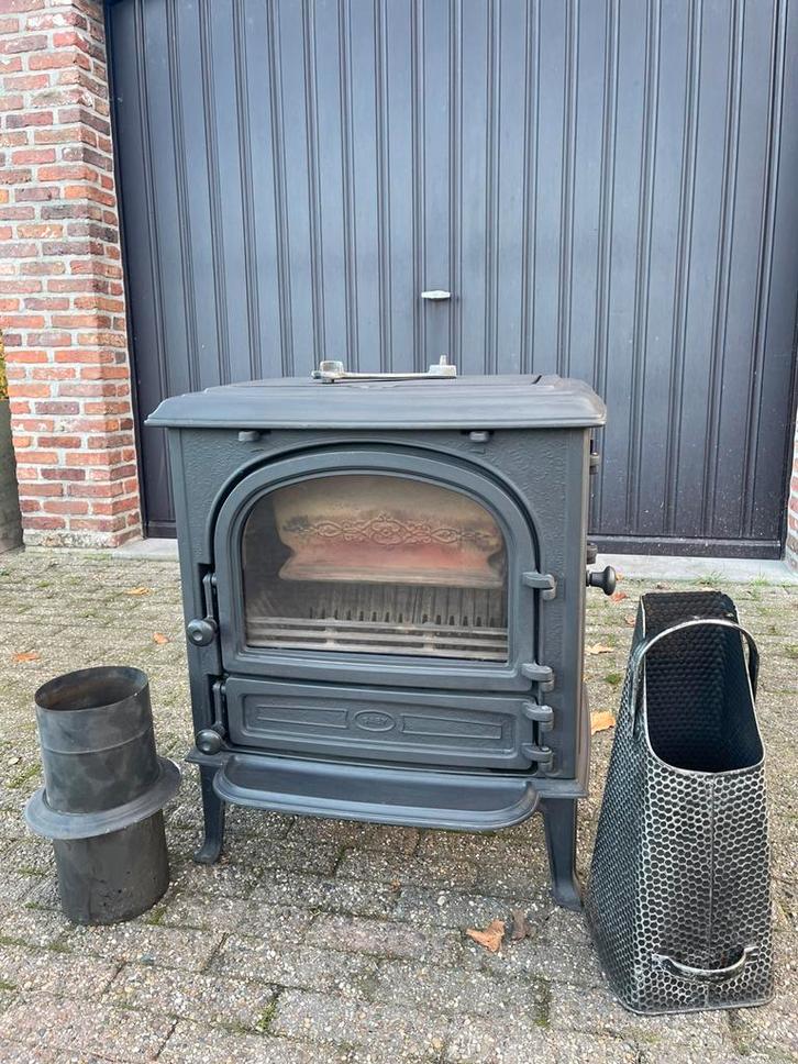 Saey Kolen- en houtkachel in uitstekende staat, Huis en Inrichting, Kachels, Zo goed als nieuw, Vrijstaand, Allesbrander, Ophalen of Verzenden