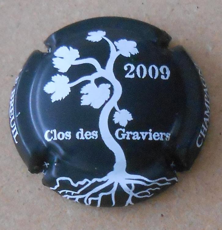 Pierre Mignon - Clos des Graviers champagnecapsule 2009, Verzamelen, Overige Verzamelen, Nieuw, Ophalen of Verzenden