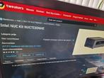 Kleine pc intel nuc i3-7th generatie 8GB DDR4 Ram 256GB m.2, Computers en Software, Ophalen of Verzenden, Zo goed als nieuw