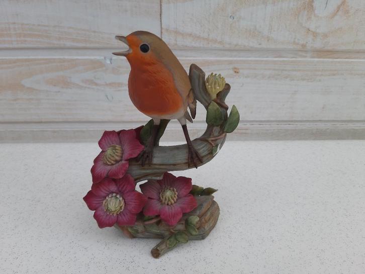 Rouge Gorge en porcelaine. Collection Franklin Mint, Huis en Inrichting, Woonaccessoires | Overige, Gebruikt, Ophalen