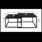 Salontafel, Huis en Inrichting, Tafels | Salontafels, Ophalen, Zo goed als nieuw