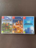 3 Nintendo Switch games, Games en Spelcomputers, Ophalen, Zo goed als nieuw