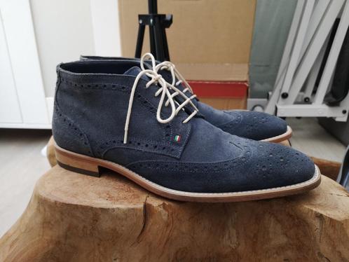 Giorgio blauwe suede laarsjes voor heren - Maat 42, Vêtements | Hommes, Chaussures, Comme neuf, Chaussures à lacets, Bleu, Envoi