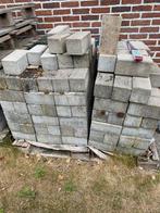 Grijze beton klinkers, Tuin en Terras, Ophalen, Gebruikt, Klinkers, 10 m² of meer